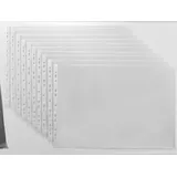 Lands Prospekthüllen DIN A3 quer transparent genarbt 0,08 mm, 10 St.
