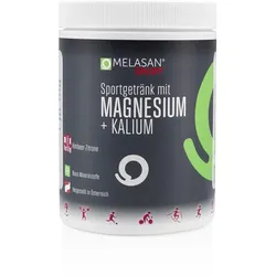 MELASAN Sportgetränk Magnesium+Kalium Low Carb 400g - Himbeer/Zitrone