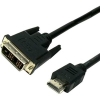 MediaRange HDMI (Typ A) — DVI (2 m, DVI), Video Kabel