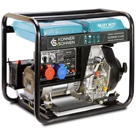 Könner & Söhnen KS8100HDE-1/3ATS Notstromaggregat 230V 400V Diesel Notstromgenerator 6.5kW
