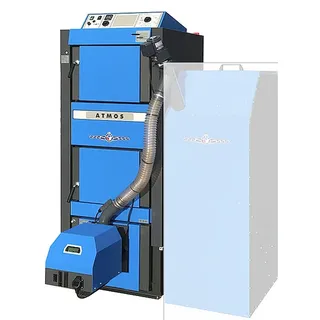 ATMOS Kombikessel DC18GSP Set - 2,0 m Förderschnecke