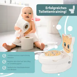 pilsan Töpfchen mit Spülgeräusch Katze, Kindertoilette