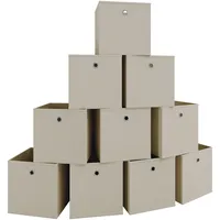 VCM Faltbox 10er Set 10-tlg. weiß