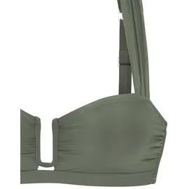 LASCANA Bandeau-Bikini Damen Grün 34 Cup A/B