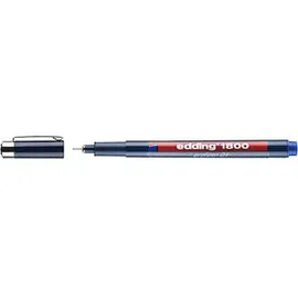 edding 1800 profipen Fineliner blau 0,25 mm, 1 St.