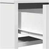 vidaXL Schminktisch mit Schubladen Weiß 50 x 41 x 135 cm