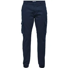 Only & Sons Cargohose, aufgesetzte Beintaschen, für Herren, 192818 DRESS BLUE, 28/32