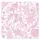 Papstar 50 Servietten "ROYAL Collection" 1/4-Falz 40 cm x 40 cm fuchsia "Paisley"