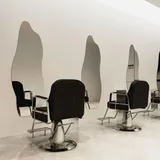 Boromal - Unregelmäßiger Standspiegel 60x165cm Asymetrischer Ganzkörperspiegel Bodenspiegel Groß Hd Wandspiegel, Standspiegel Für Schlaf-, Wohn-, Ankleide-, Flur