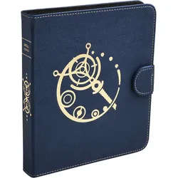 Spell Codex Portfolio - Midnight Blue