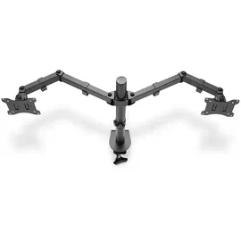 Digitus Universal Dual Monitorhalterung Schwarz