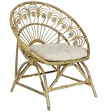 DKD Home Decor Gartenstuhl DKD Home Decor Weiß Braun 75 x 50 x 90 cm 80 x 66 x 89 cm 84 x 70 x 90 cm
