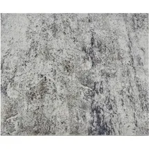 vidaXL Küchenteppich Waschbar Beton 45x150 cm Samt