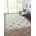 Myflair Möbel Accessoires Hochflor-Teppich Moroccan Square rechteckig Höhe 24 mm modern marokkanisches Design Rauten Muster weich durch Hochflor schwarz weiß 200 cm x 290 cm x 24 mm