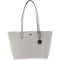 DKNY Bryant Medium Bag in Sutton Leather Tote, Pebble
