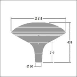 zumtobel Thorn LED-Leuchtenkopf PLI D 24L 96668633