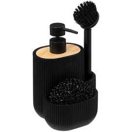 5 five simply smart Seifenspender Blackwood 500ml Schwarz