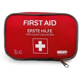Flexeo Erste-Hilfe-Set für und Katzen, 24-teilig gefüllt