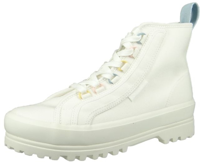 Superga Damen Low Sneaker 2341 Alpina Colorful Details Low Top S41158W Weiß