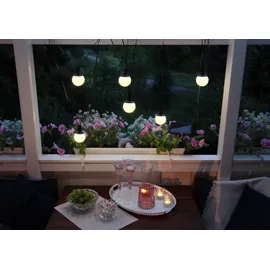 Star Trading LED Lichterkette Solar 5 m Weiß