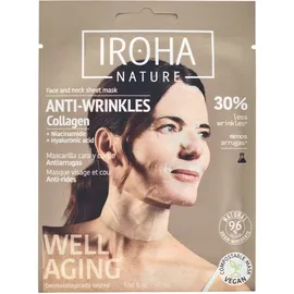 Iroha Vliesmaske Well Aging Anti-Wrinkles & Collagen 30 ml