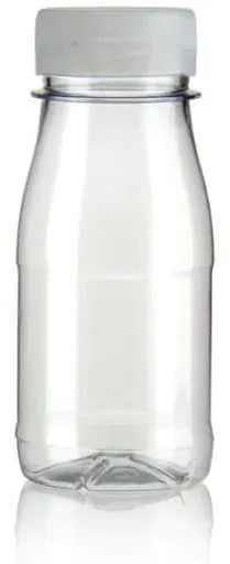 Botella de PET 'Milk and Juice' de 150 ml, plástico, boca: 38 mm