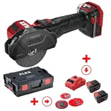 Flex Akku-Mini-Winkelschleifer LBE 76 12-EC Solo Version inkl. L-BOXX