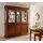 depotum Vitrine Italienische Luxus Möbel 52 x 222 x 197 cm Braun