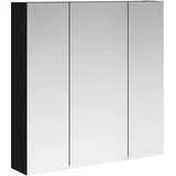 vidaXL Badezimmerschrank 70 cm schwarz