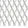 vidaXL Gittermatte Streckmetall 50 x 50 cm Silber/Edelstahl