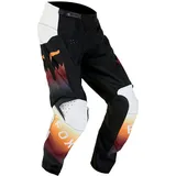 Fox 180 Flora Motocross Hose, schwarz-weiss, Größe 26 für Männer