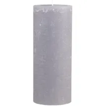Chic Antique Macon rustikale Stumpenkerze 25 cm grau