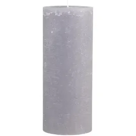 Chic Antique Macon rustikale Stumpenkerze 25 cm grau