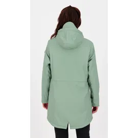 ankerglut Regenmantel "Friesennerz ankergluttraum WMN", Damen, Gr. 36 (S), grau, Obermaterial: 100% Polyurethan; Futter: 100% Polyester, mit Druckknopf, Mäntel, auch in Großen Größen erhältlich