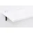 mömax Wandboard 40 x 20 x 5 cm Weiß Hochglanz