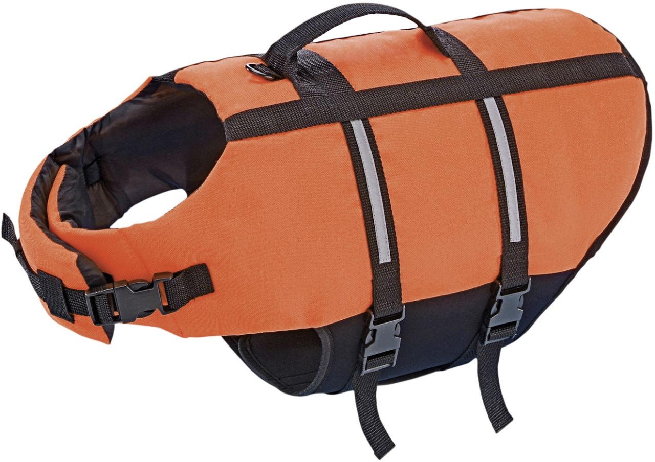 Nobby Hunde Schwimmhilfe neon orange