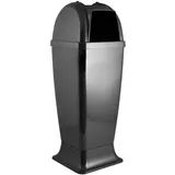 stefanplast Korb Diablo mit Aschenbecher anthrazit LT 50