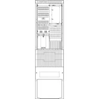 ABN Zähleranschlusssäule 1 ZP, APZ, 5pol HLAK 25qmm, IP54