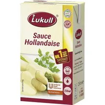 Unilever Deutschland Lukull Sauce Hollandaise perfekt zu Spargel und Gemüse 250ml