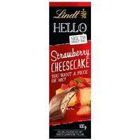 Lindt Strawberry Cheesecake Schokoladentafel 3 Packungen 100 g