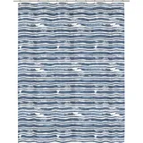 KLEINE WOLKE Duschvorhang Raia 180 x 200 cm blau