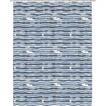KLEINE WOLKE Duschvorhang Raia 180 x 200 cm blau