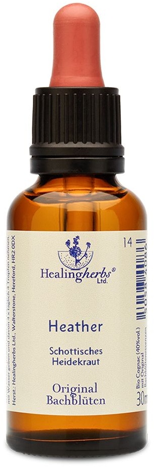 Healing Herbs Heather Original Bachblüten Tropfen 30 ml