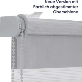 Sekey Doppelrollo 90 x 130 cm grau