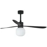 faro BARCELONA Amelia Ball LED Deckenventilator schwarz