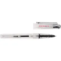 Jacques Herbin 22500T - Tintenroller transparent nachfüllbar, ideal für Kalligraphie und Korrespondenz, 1 Stück