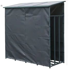 CLP Abdeckplane Ruston 130 x 185 x 1 cm Schwarz