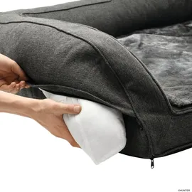Hunter Hundesofa Livingston L 100 x 80 cm anthrazit