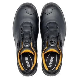 Uvex 2 VIBRAM BOA Sicherheitsschuh S3 Schuhgröße (EU): 43 Schwarz/Orange 1 Paar