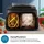 Philips 5000 Series Steam Airfryer Dual Basket NA552/00 Dunkelgrau/Kupfer